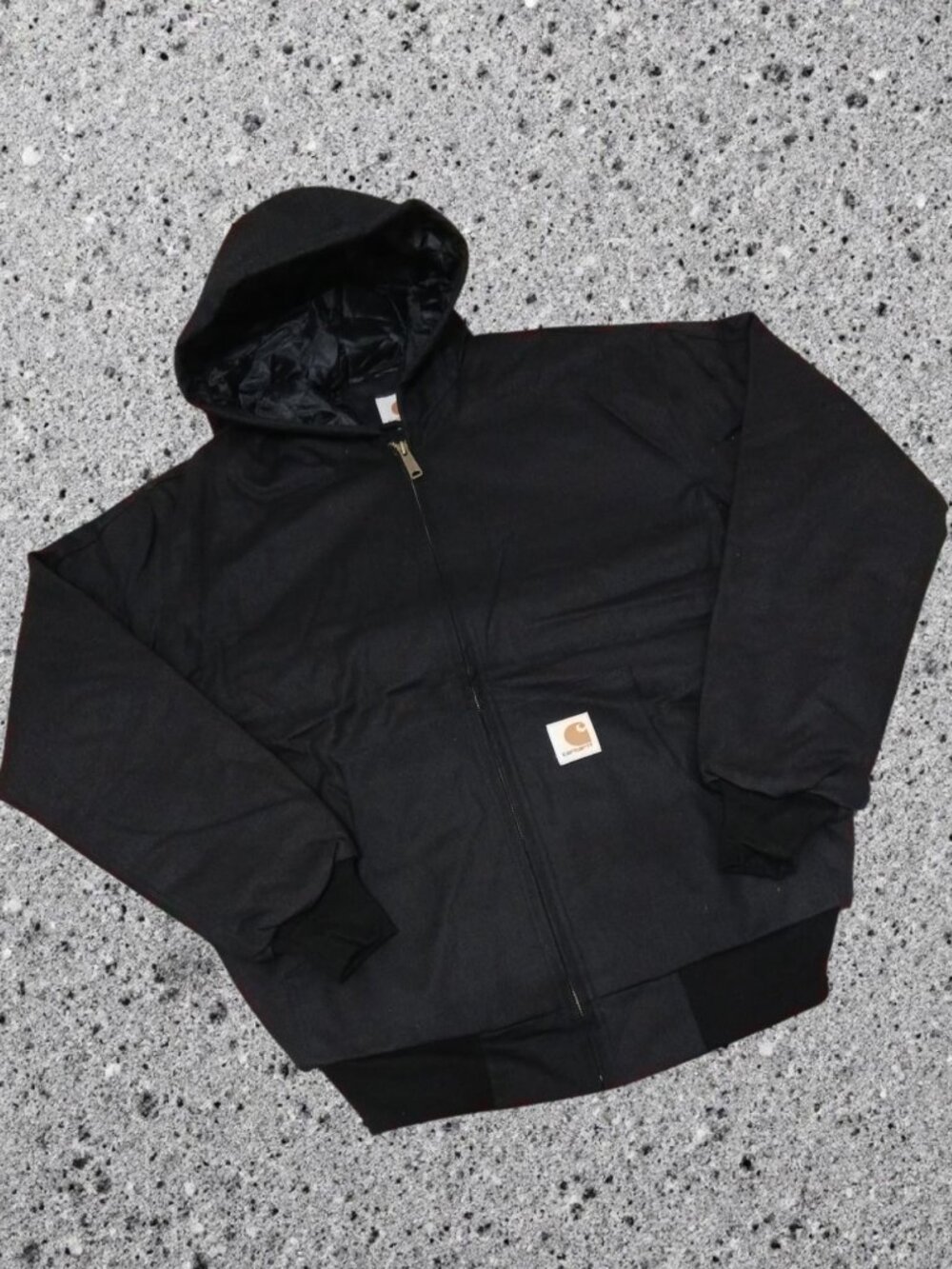 carhartt active jacket L Black hooded